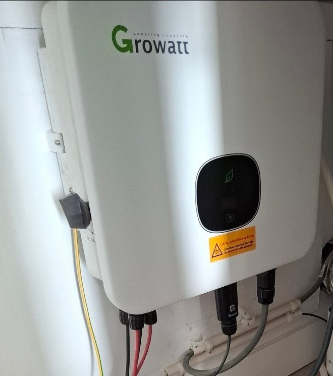Growatt omvormer, type MOD 7000TL3-X, Doe-het-zelf en Verbouw, Elektra en Kabels, Ophalen, Gebruikt, Growatt, Omvormer