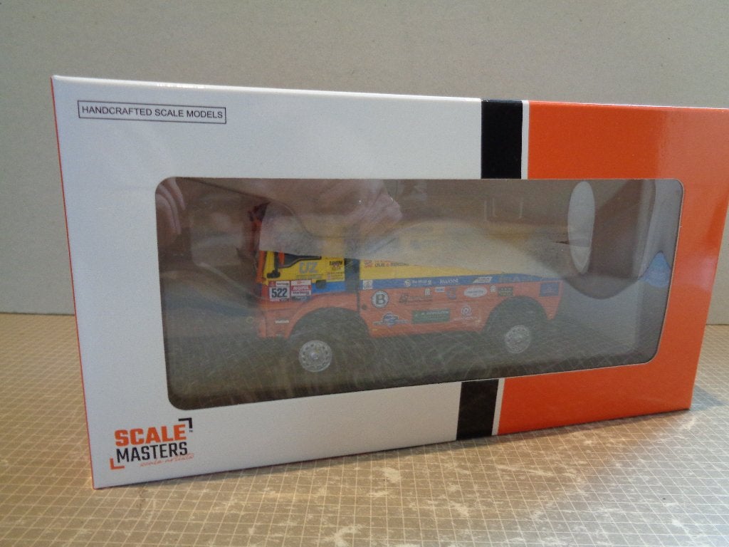 Scalem master man parijs dakar team de jong zuurmond rainbow, Ophalen of Verzenden, Zo goed als nieuw, Bus of Vrachtwagen