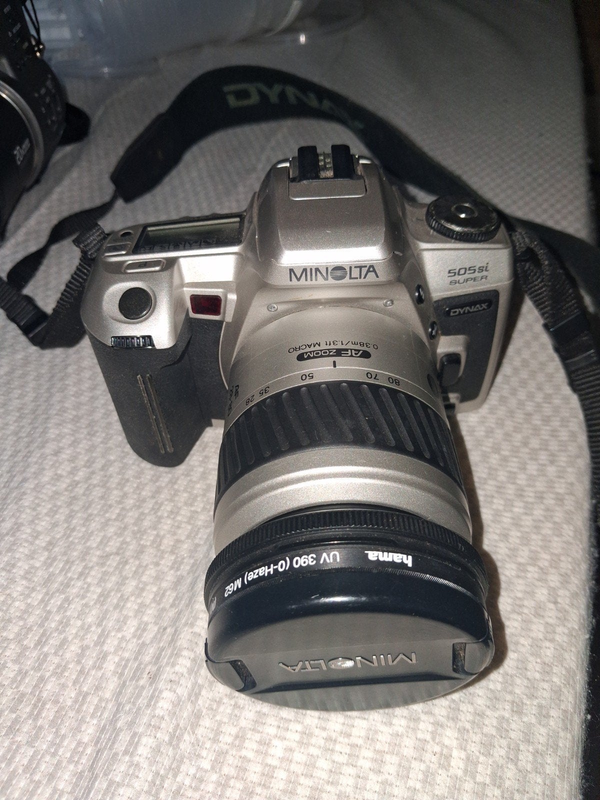 Minolta 505si Super met 28-80 macro lens, Ophalen of Verzenden