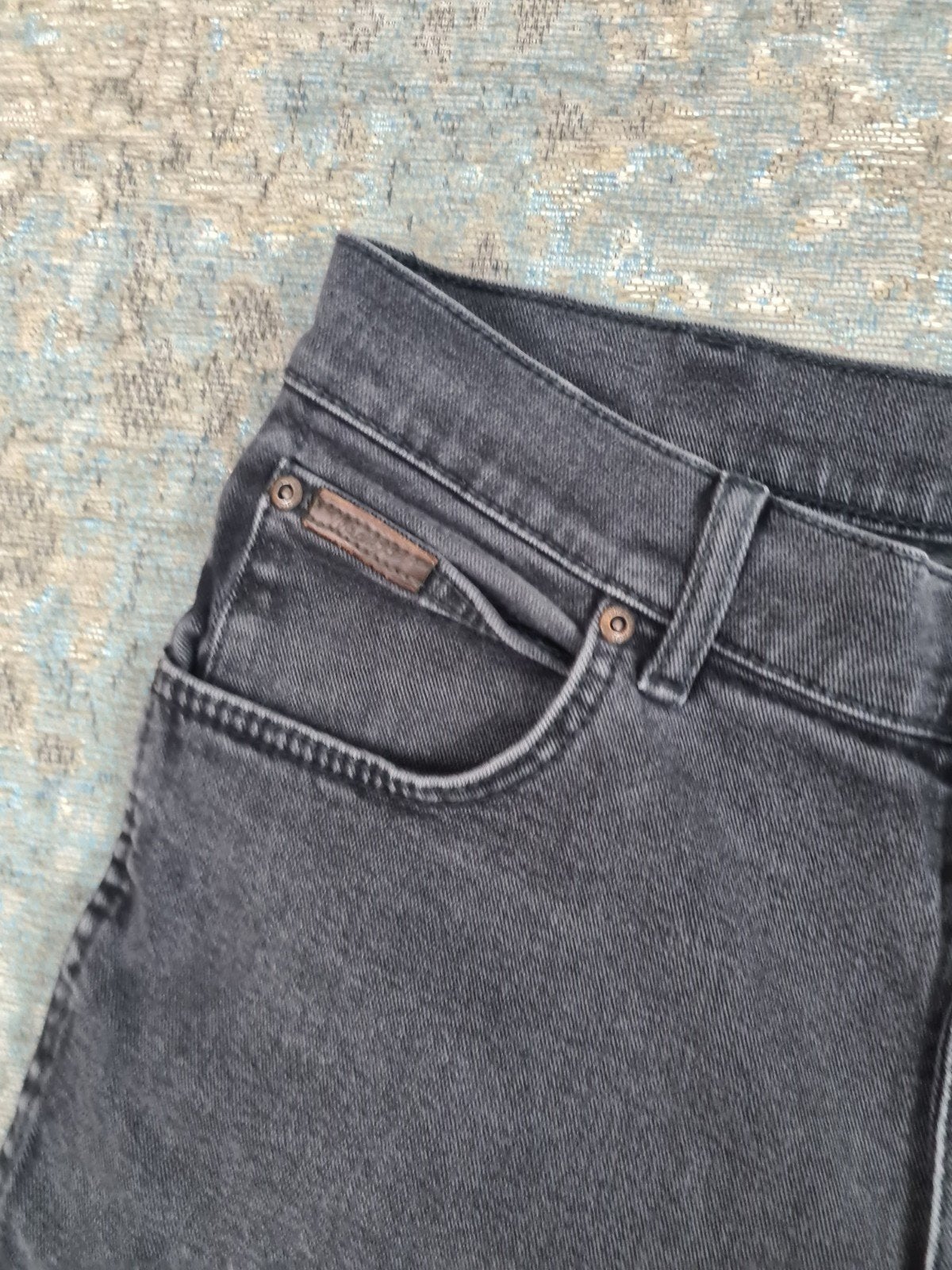 Wrangler TEXAS STRETCH W32 L30 Straight STRETCH Bronno3230, https://eu.wrangler.com/nl-nl/contact-us.html, Zwart, Wrangler, Ophalen of Verzenden