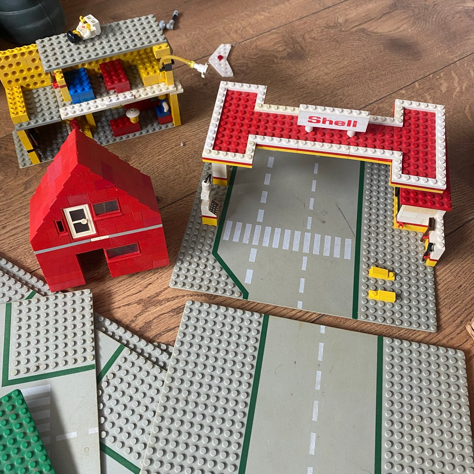 Grote kist vol oud LEGO: steentjes, gebouwen, voertuigen, Ophalen, Gebruikt, Overige merken
