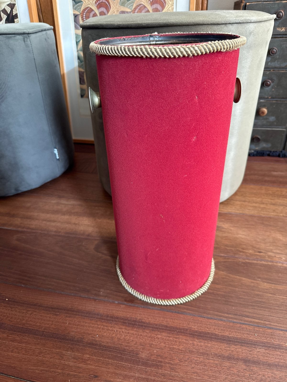 vintage paraplubak jaren 50/60 in Hollywood Regency stijl., Ophalen, Zo goed als nieuw