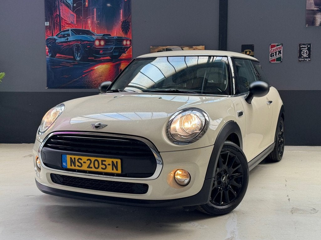 Mini Cooper 1.2 One Salt Business | Navi + Cruise + Airco Nu, Auto's, Mini, Voorwielaandrijving, Stof, Gebruikt, 4 stoelen