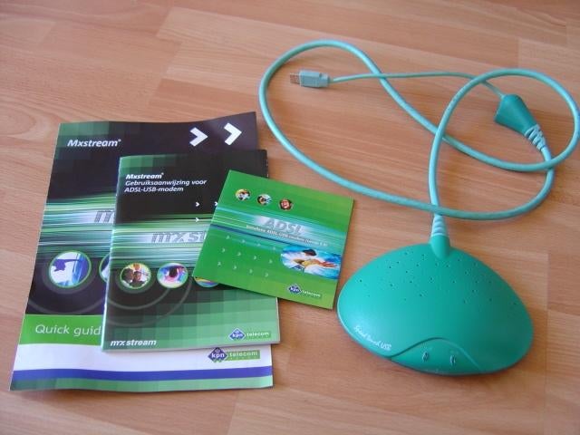 ISDN ASDL usb modem, Ophalen of Verzenden, Zo goed als nieuw, Modem