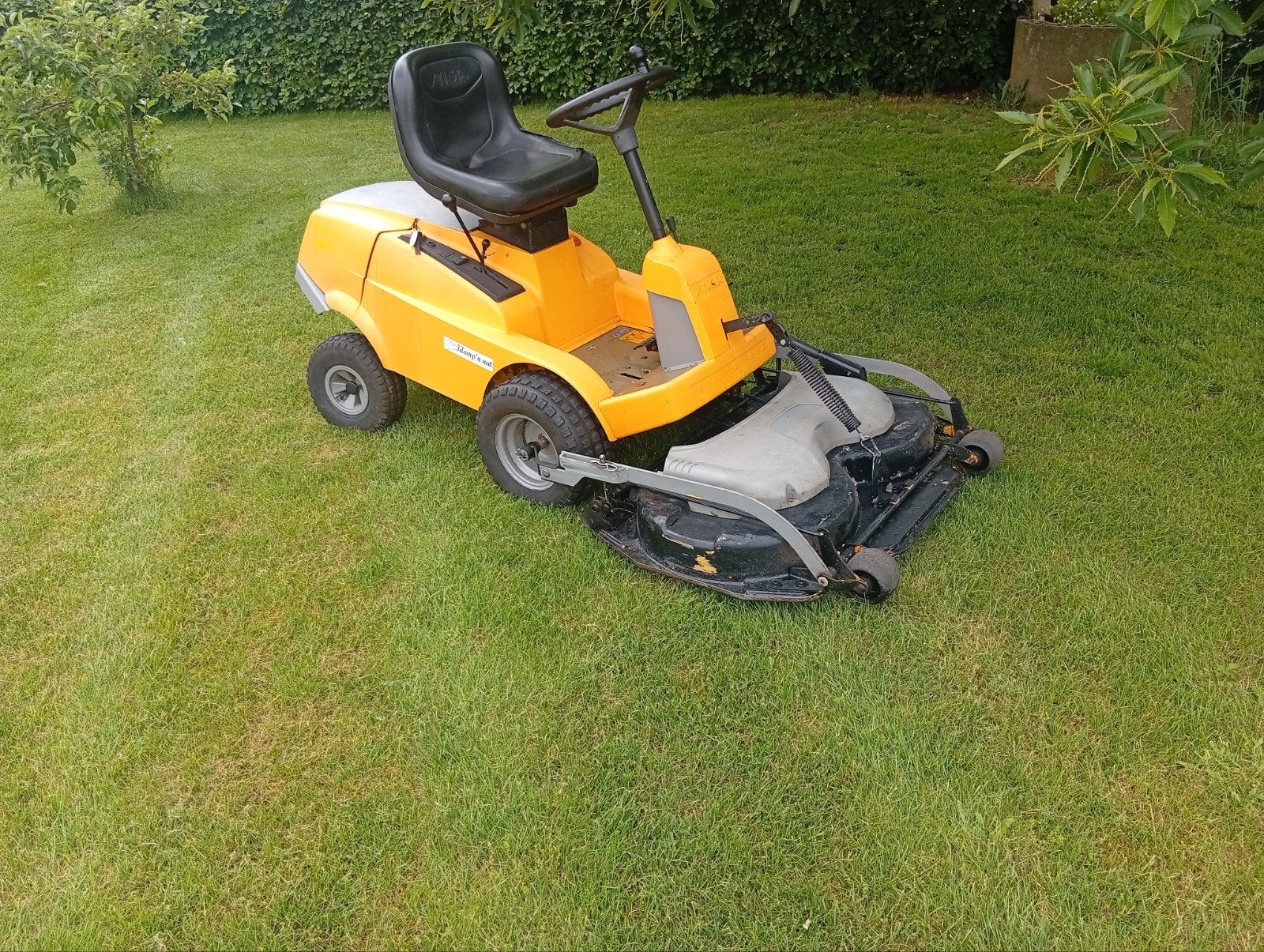Stiga opknapper, Tuin en Terras, Grasmaaiers, Ophalen, Gebruikt, 50 cm of meer