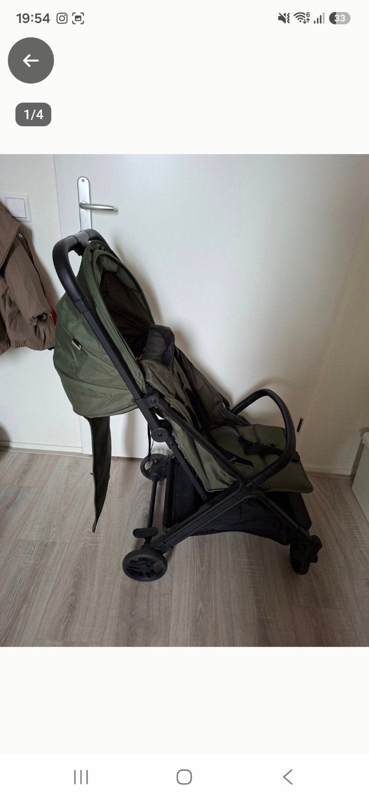 Compacte en lichtgewicht buggy - Ideaal voor onderweg!, Kinderen en Baby's, Ophalen, Gebruikt, Overige merken, Verstelbare rugleuning