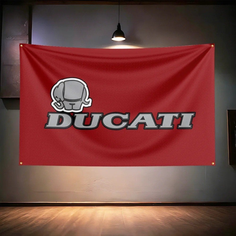 Grote vlaggen Ducati (150x90cm), Ophalen of Verzenden, Nieuw