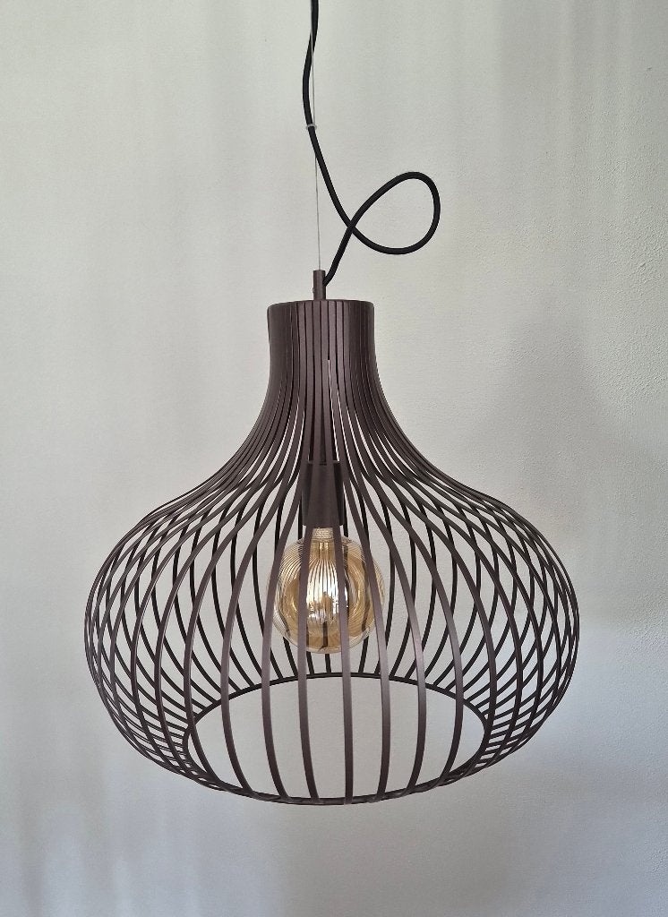 Te koop moderne hanglamp, Zo goed als nieuw, Metaal, Modern, E27 (groot)