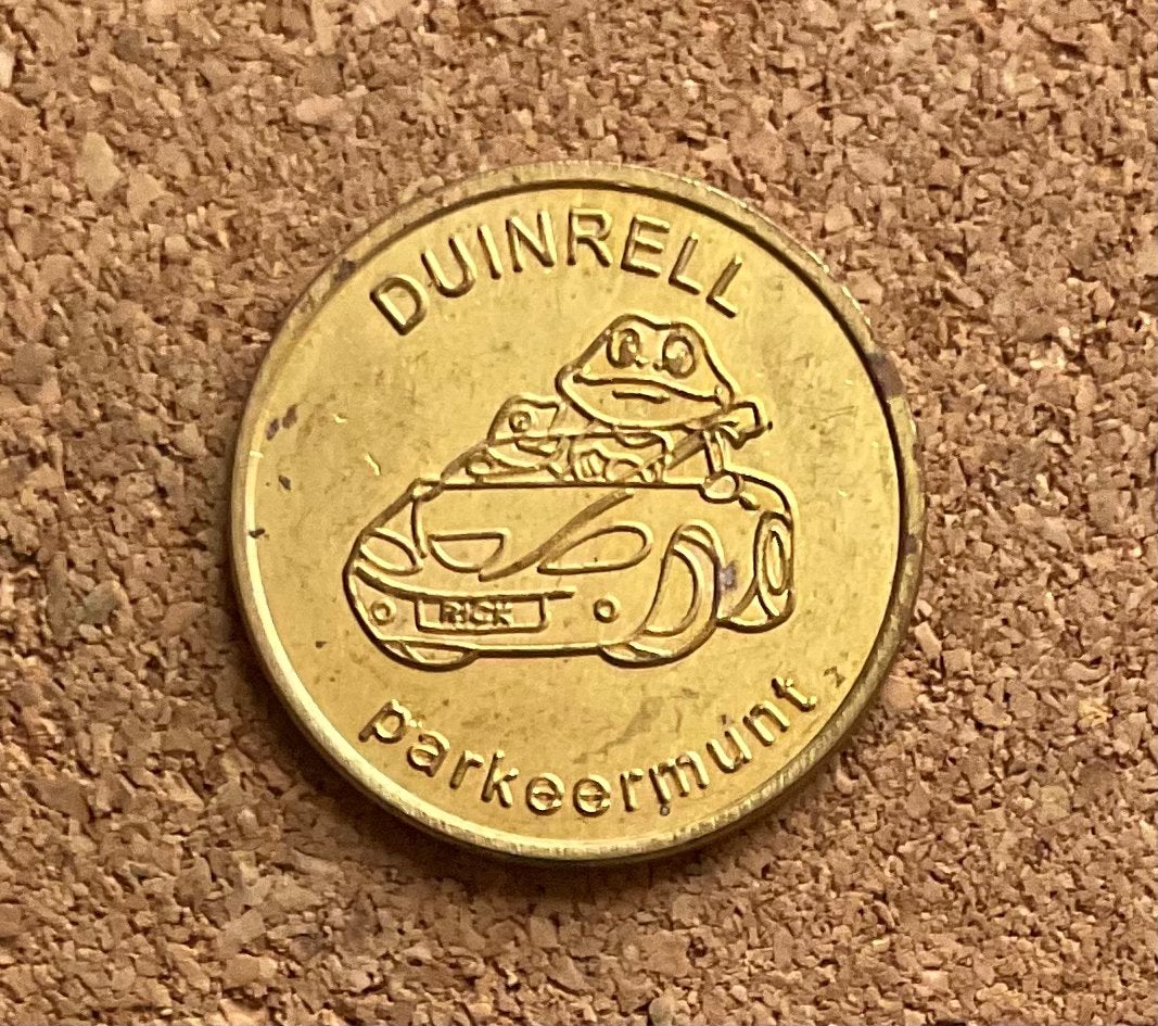 Penning - Nederland Duinrell - 2001 - Parkeermunt., Ophalen of Verzenden, Overige materialen, Nederland