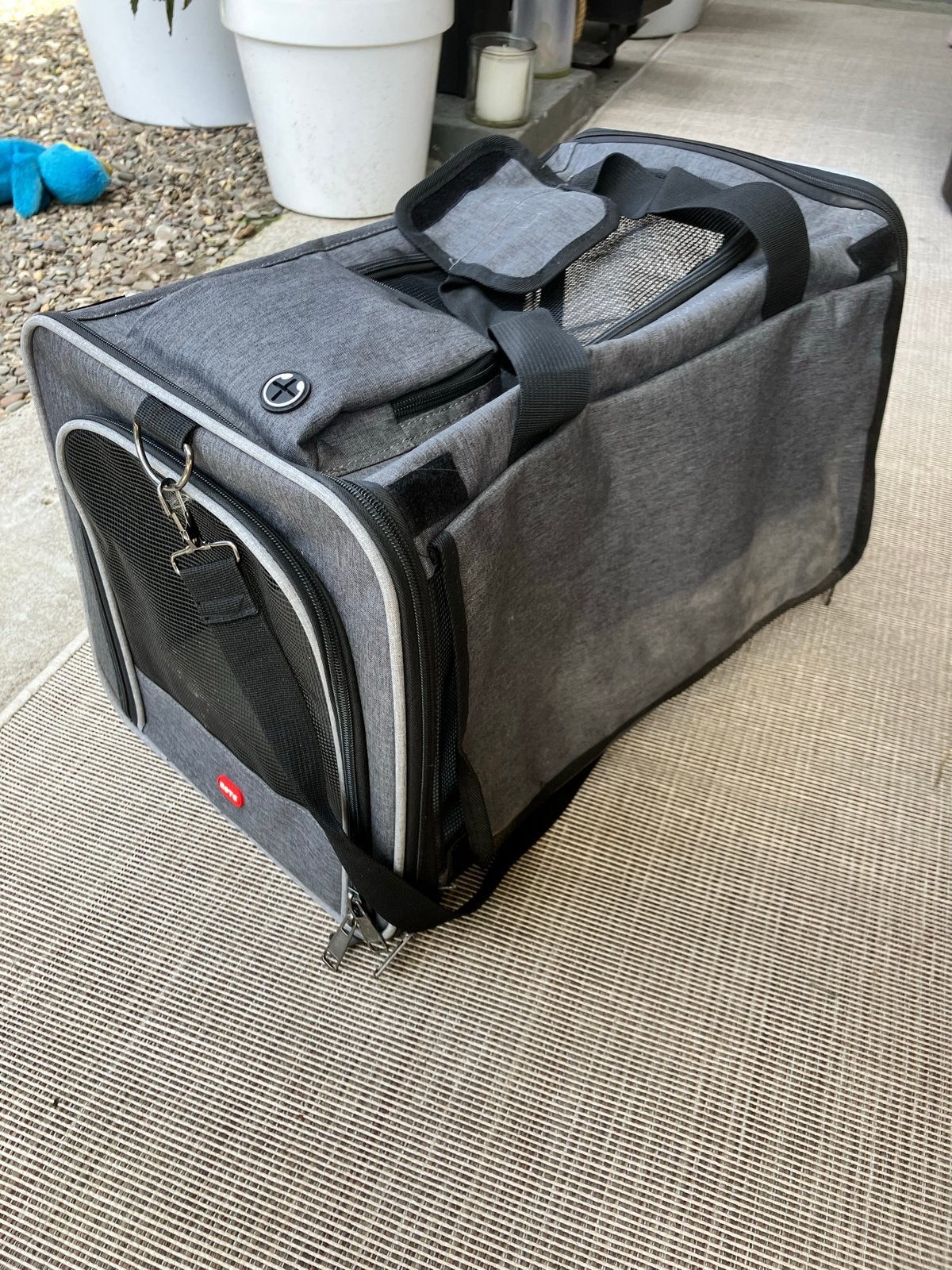 Opvouwbare soft Bench voor pup of kleine hond, Dieren en Toebehoren, Ophalen, Gebruikt