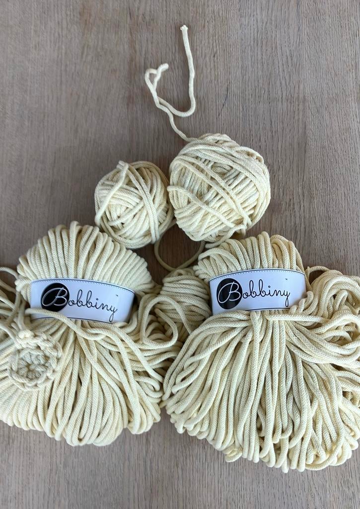 Bobbiny premium cord 5 mm, Hobby en Vrije tijd, Ophalen of Verzenden, Zo goed als nieuw, Haken