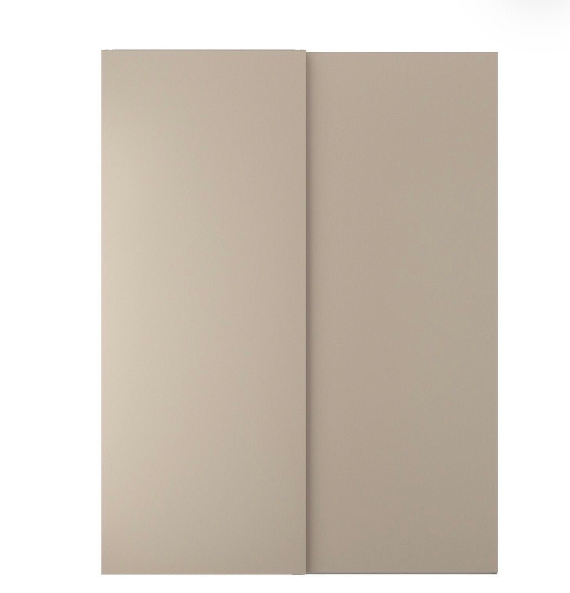 Ikea hasvik schuifdeuren voor PAX 201x150 grijsbeige, Ophalen, Met plank(en), Gebruikt, 200 cm of meer