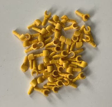50 stuks gele Lego handjes voor minifiguren, poppetjes, Ophalen, Zo goed als nieuw