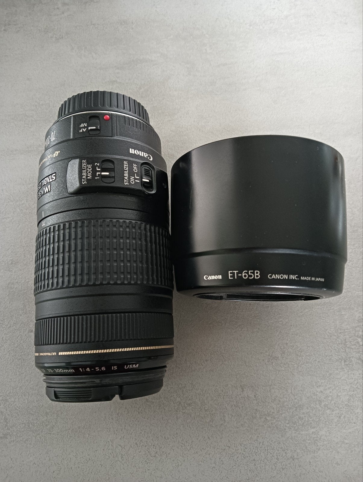 Canon EF 70-300mm f/4.0-5.6 IS USM, Audio, Tv en Foto, Gebruikt, Canon, Beeldstabilisatie, Canon EF