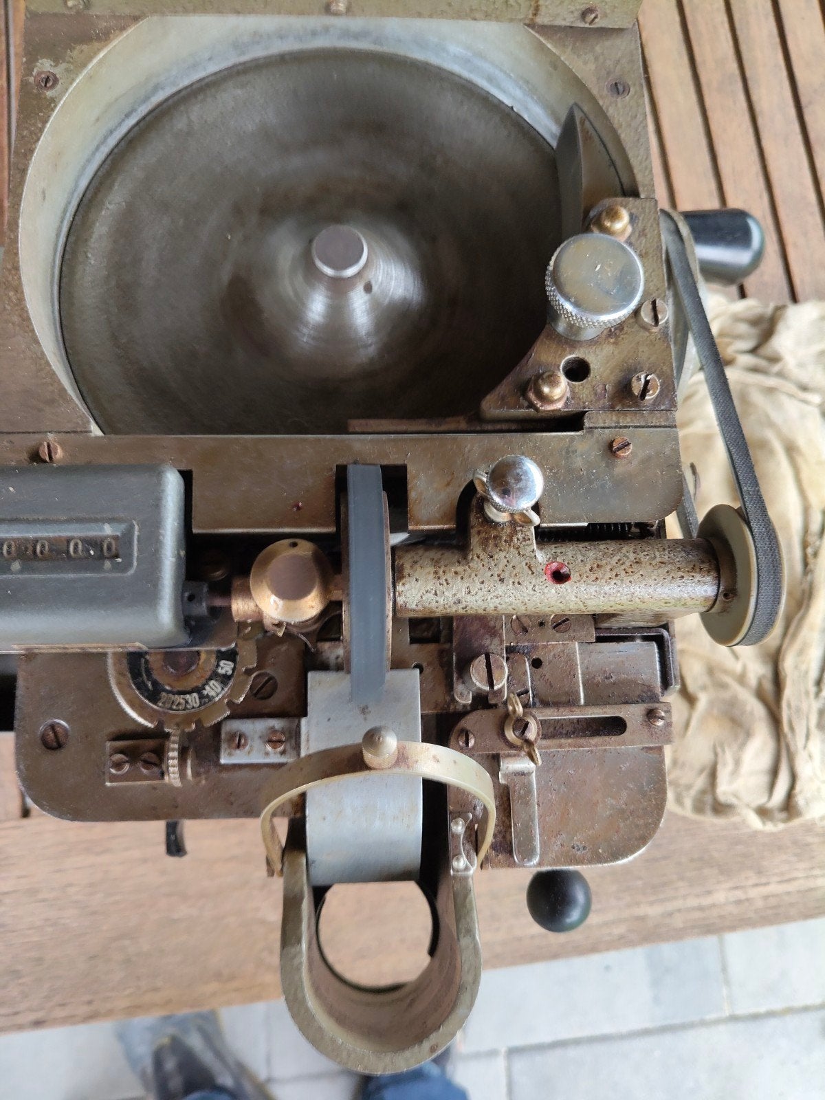 munt tel machine uit  de jaren 50, Antiek en Kunst, Ophalen of Verzenden