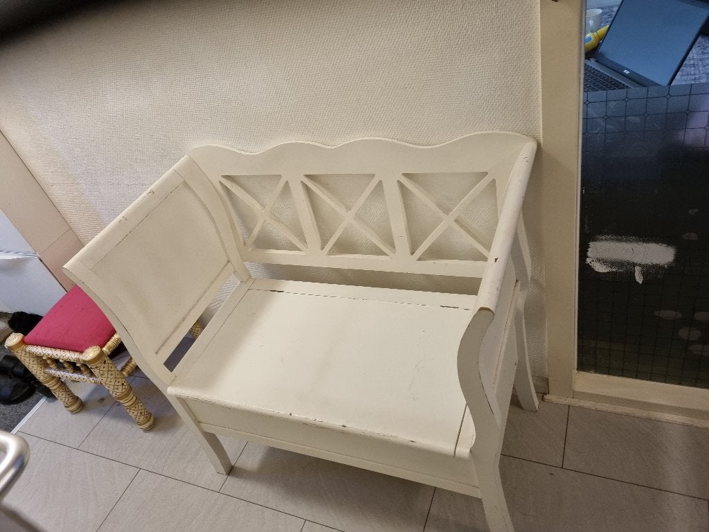 Tuinbankje, Tuin en Terras, Tuinbanken, Ophalen, Gebruikt, Hout