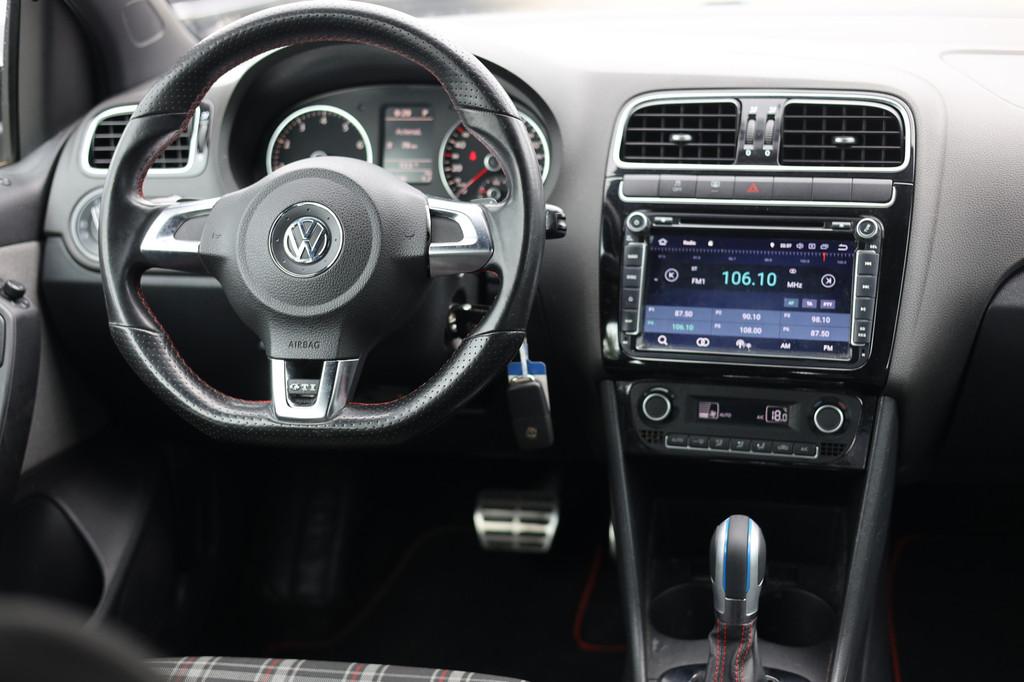 Volkswagen Polo 1.4 TSI GTI I AUT | CLIMA | CRUISE | TREKHAA, Euro 5, Stof, 4 cilinders, Zwart