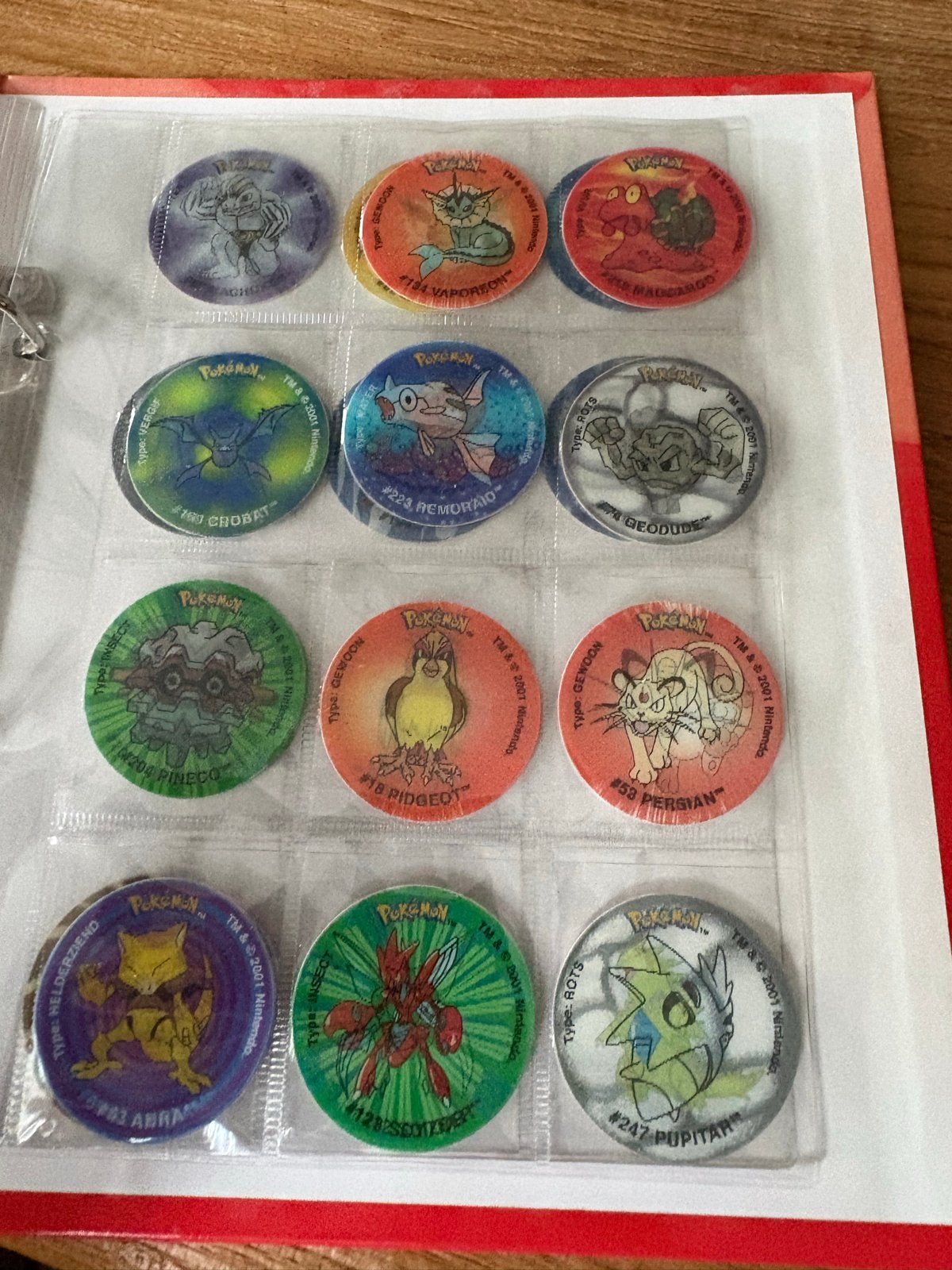 Map:Pokémon Flippo's Collectie -Jaren 2000 (3D/Holografisch), Verzamelen, Ophalen of Verzenden, Zo goed als nieuw