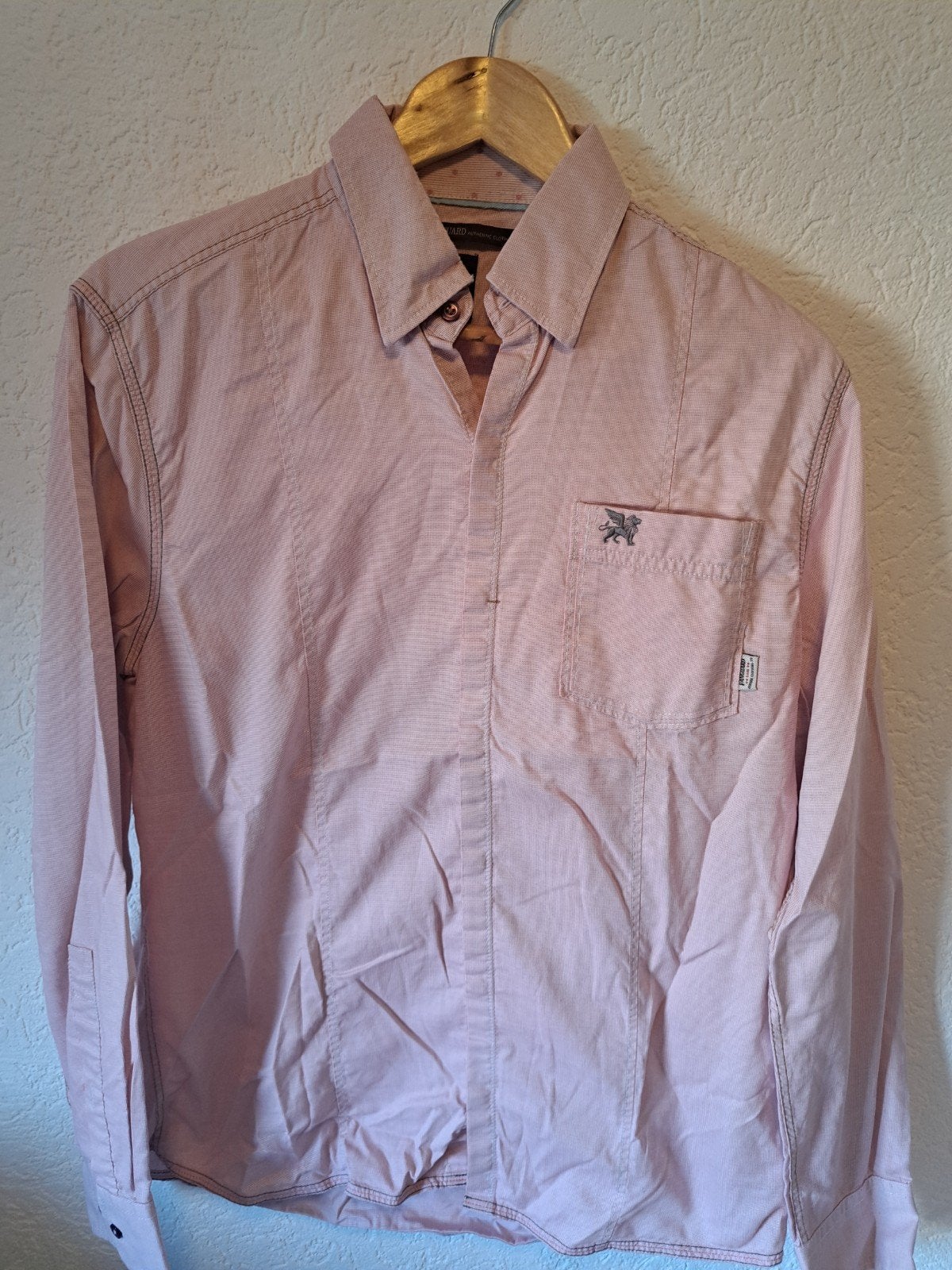 Vanguard blouse maat M - Roze, Zo goed als nieuw, Roze, Vanguard, Halswijdte 39/40 (M)