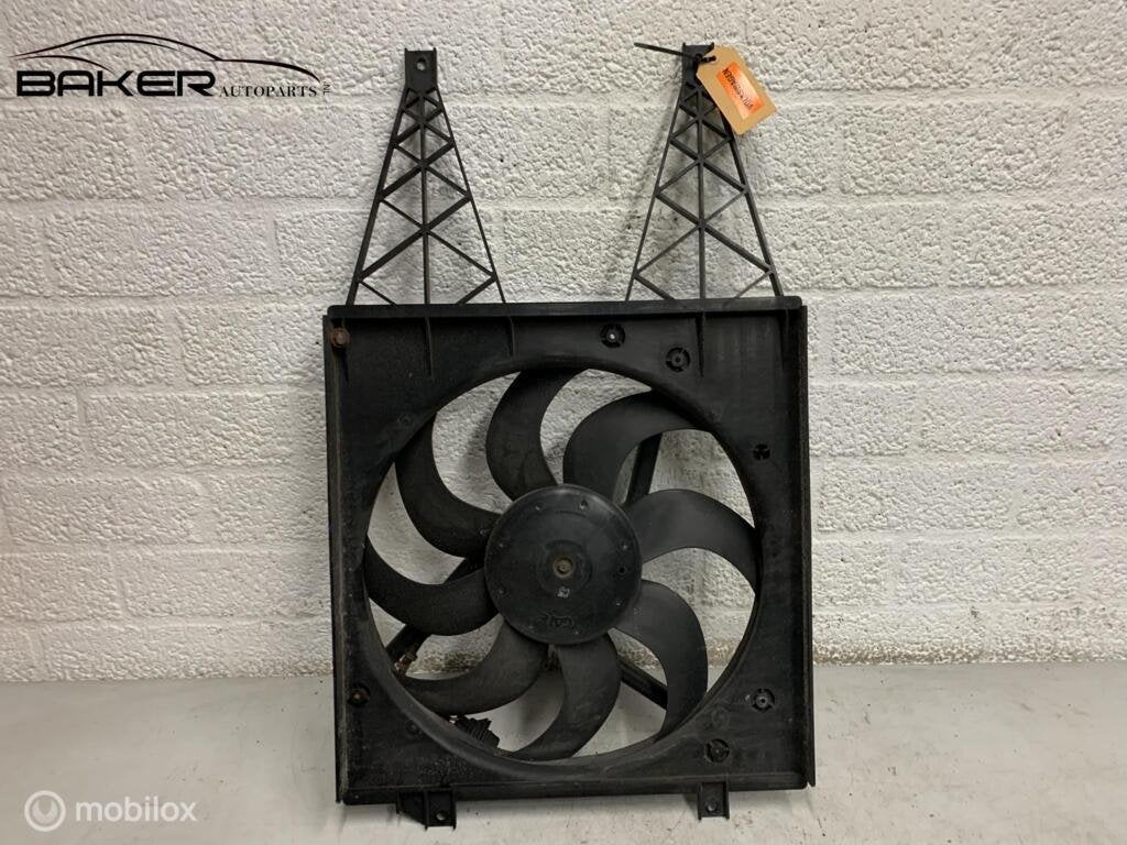 Koelventilator Volkswagen Polo 9N3 ('05-'09) 6Q0121207L, Gebruikt, Volkswagen, Ophalen of Verzenden, Volkswagen