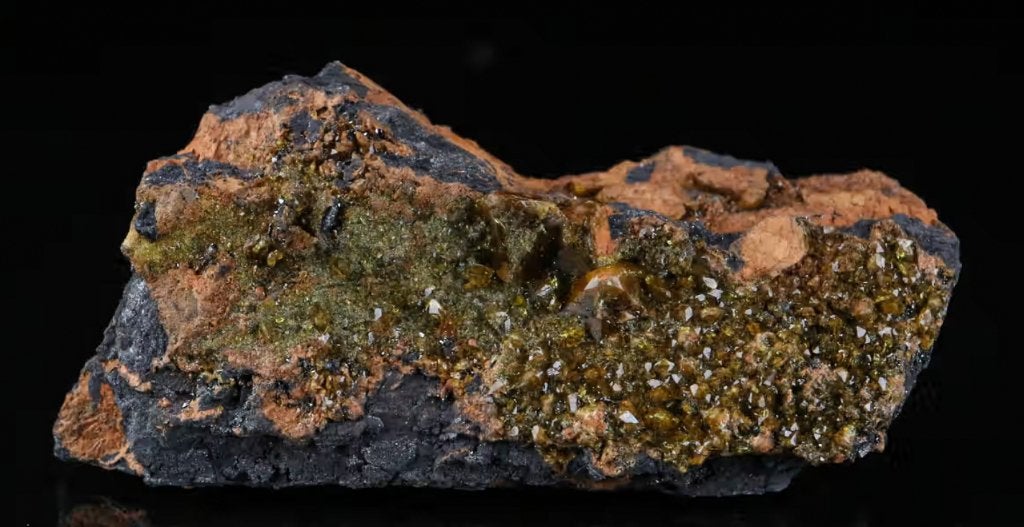 **TOP** STURMANIET kristallen uit de N'Chwaning II mijn., Ophalen of Verzenden, Mineraal