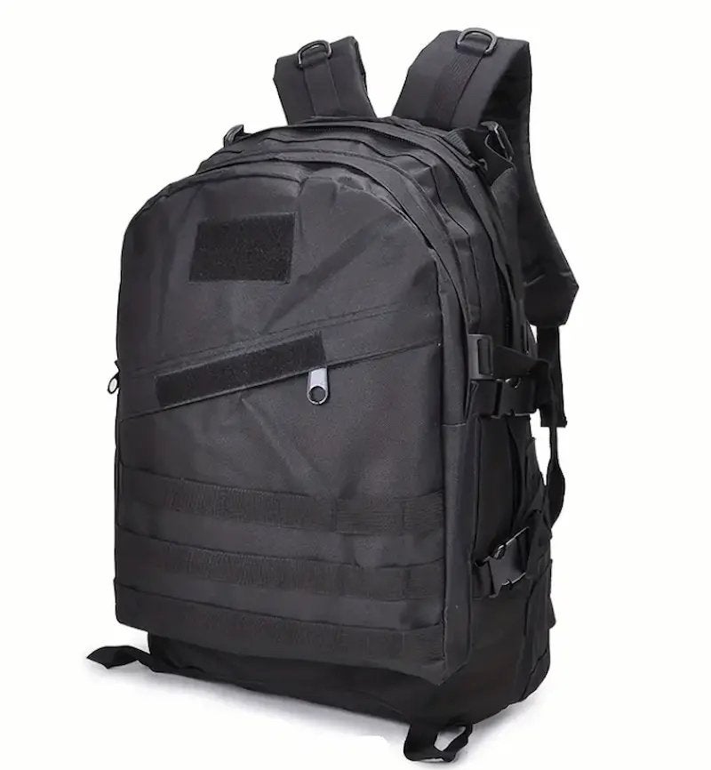 Zwarte Tactische Rugzak - Ideaal voor Outdoor & Reizen, Sieraden, Tassen en Uiterlijk, 25 tot 40 cm, Nieuw, Ophalen of Verzenden