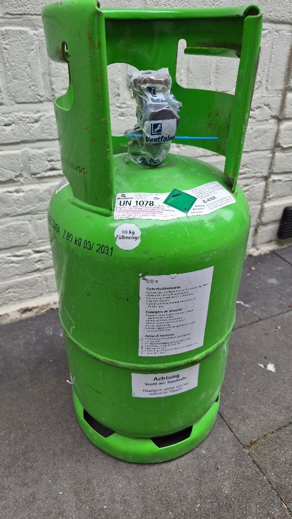 Koelmiddel 10kg r410a onaangebroken, Ophalen, Koelen en Ontvochtigen, Minder dan 60 m³, Nieuw