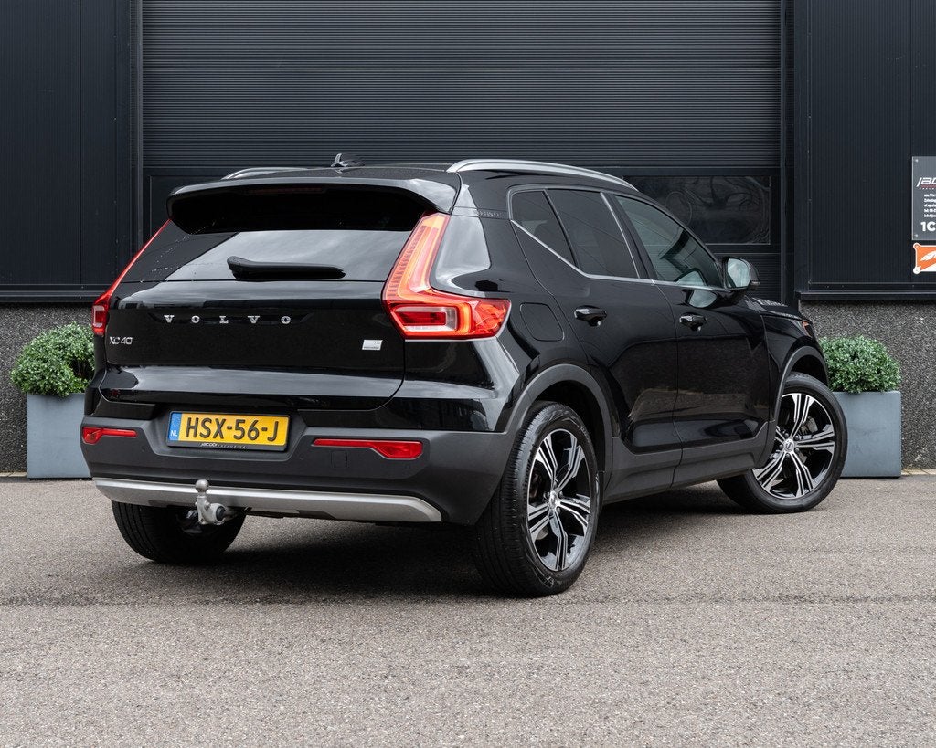 Volvo XC40 1.5 T4 Recharge R-Design | Hybrid | Keyless | Pan, Auto's, Volvo, 1800 kg, Zwart, Leder, Bedrijf