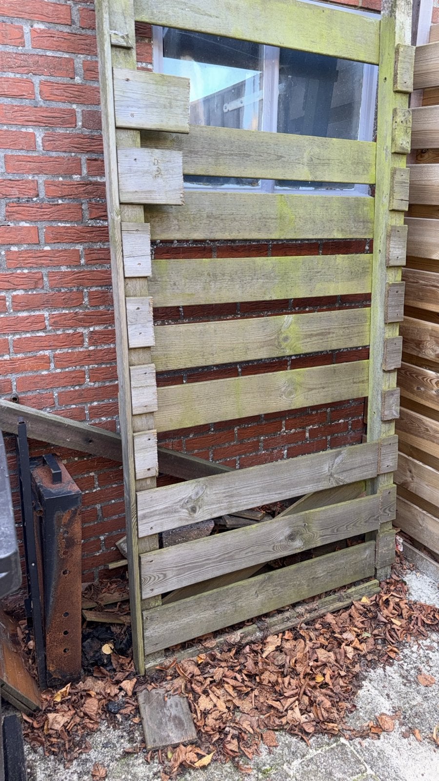 Schutting planken GRATIS, Tuin en Terras, Ophalen, Gebruikt, Minder dan 3 meter, 2 meter of meer