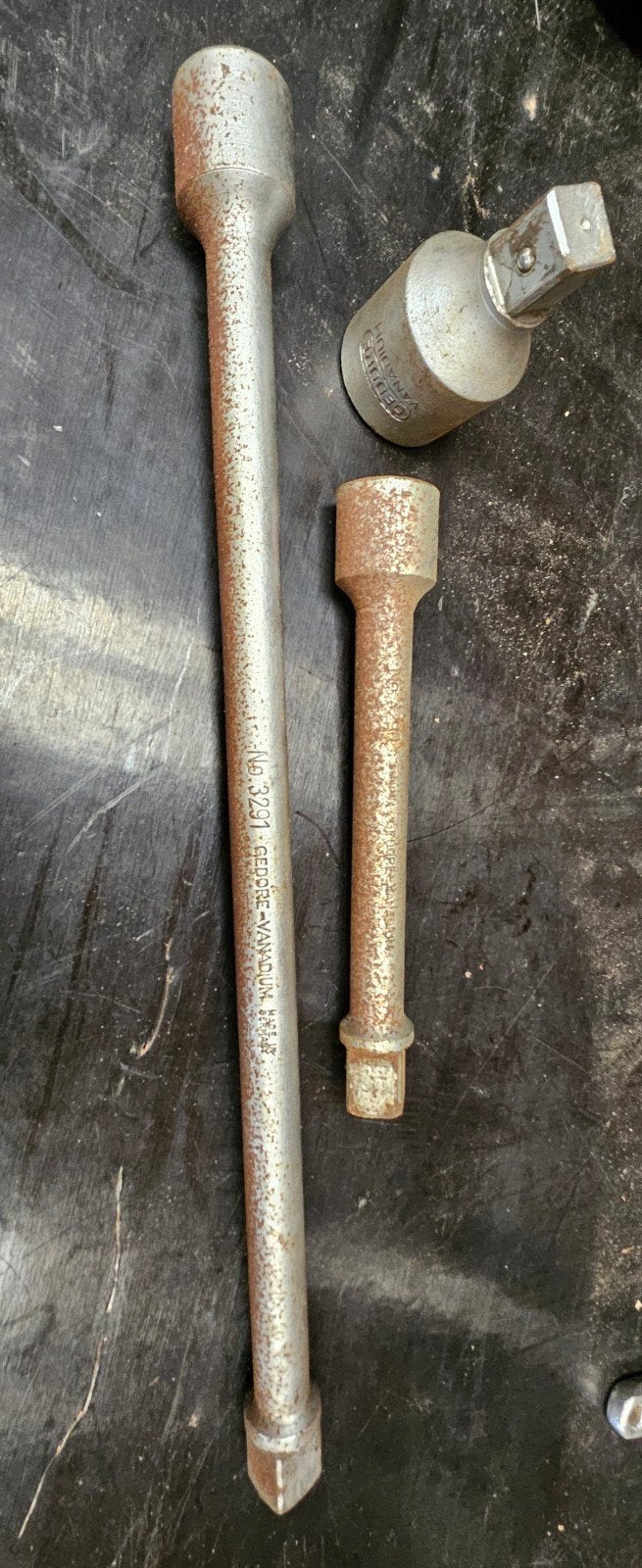 Gedore Vanadium dop met verlengstukken, Ophalen of Verzenden, Gebruikt, Gereedschapsset, Gedore