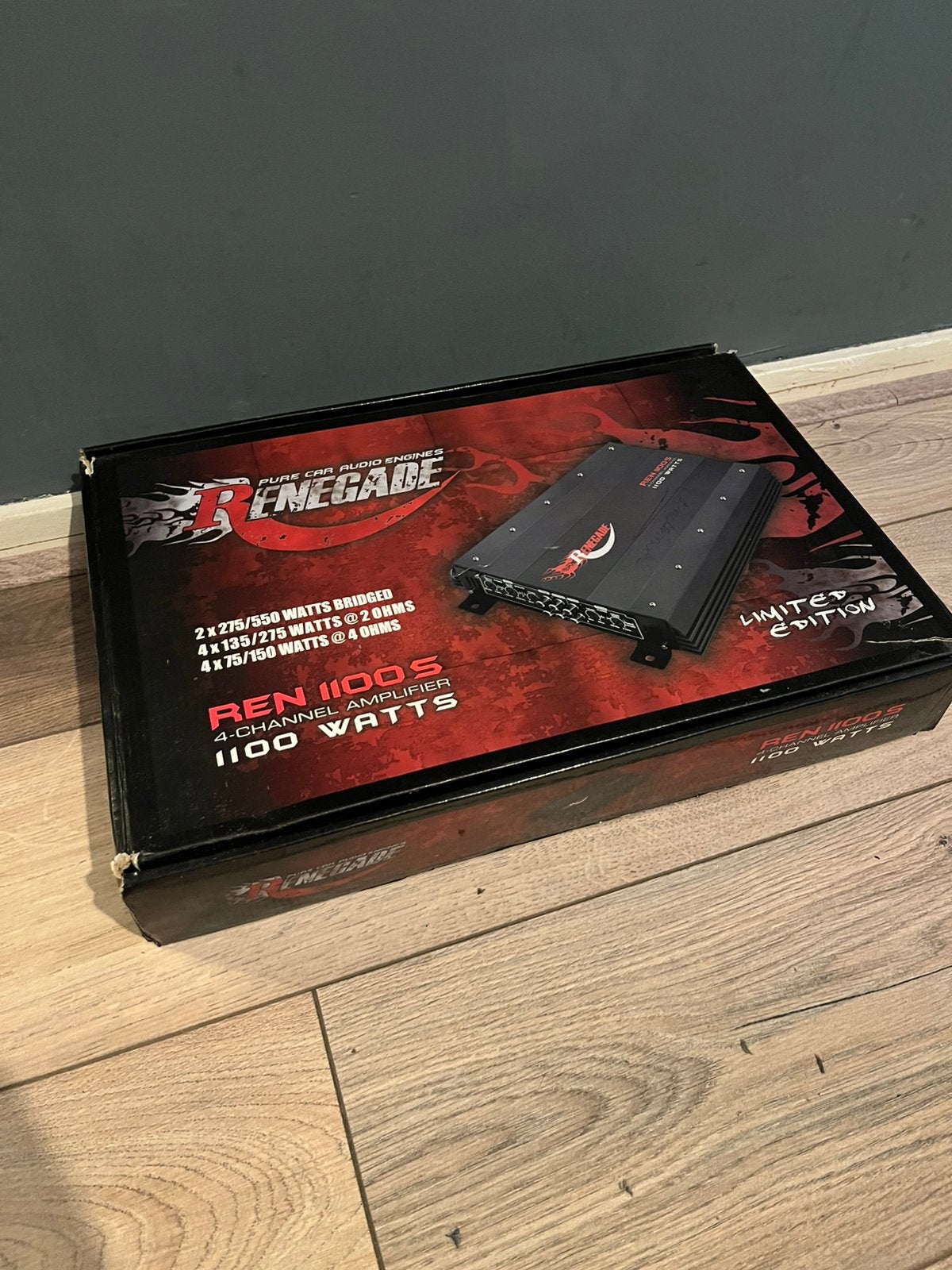 Renegade REN 1100S Limited Edition - 4-Kanaals (1100W), Auto diversen, Ophalen of Verzenden, Nieuw