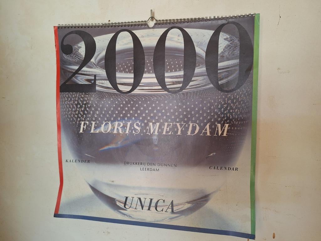 Kalender van Flores Meydam jaar 2000, Ophalen, Maandkalender