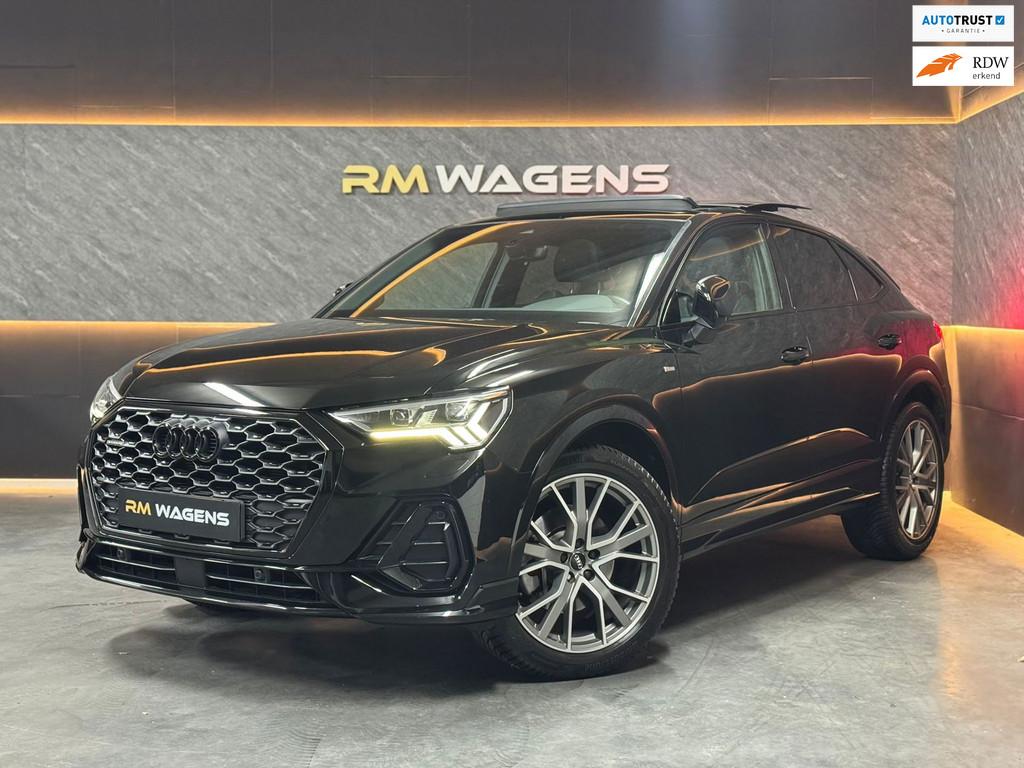 Audi Q3 Sportback 45 TFSI quattro S-Line|Pano|Matrix|Keyless, Auto's, Gebruikt, Euro 6, 1984 cc, Leder en Stof