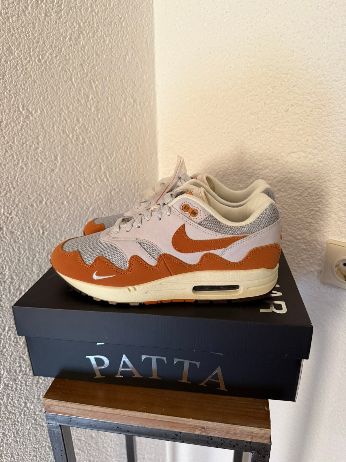 Air max 1 x Patta monarch, Ophalen, Zo goed als nieuw, Overige kleuren