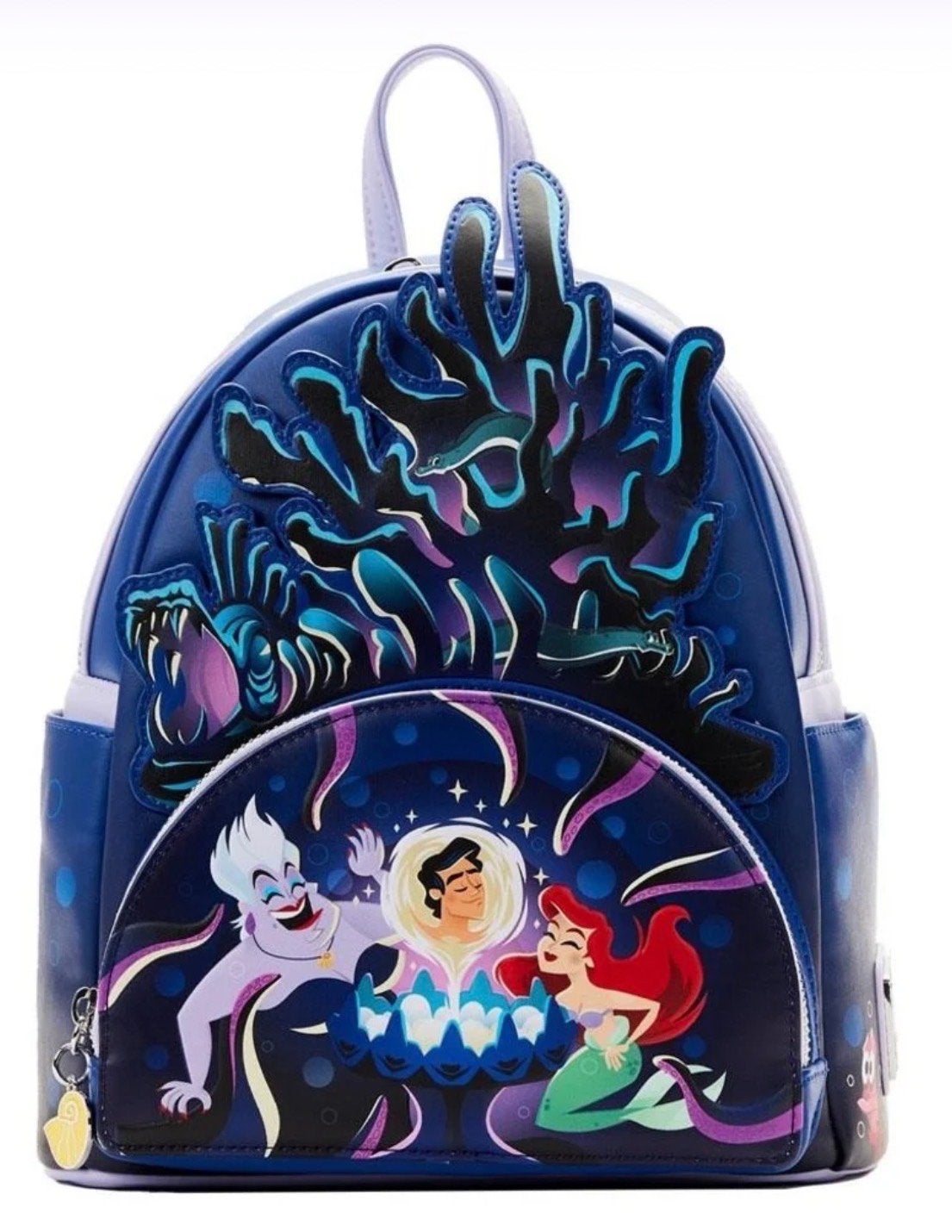 Loungefly Rugtas Ursula De Kleine Zeemeermin, Sieraden, Tassen en Uiterlijk, Minder dan 30 cm, Disney of Dora, Ophalen of Verzenden