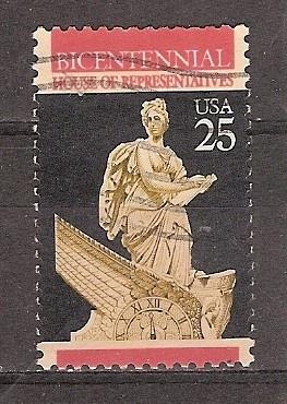 USA, Bicentennial, 1989., Postzegels en Munten, Ophalen of Verzenden, Gestempeld, Noord-Amerika