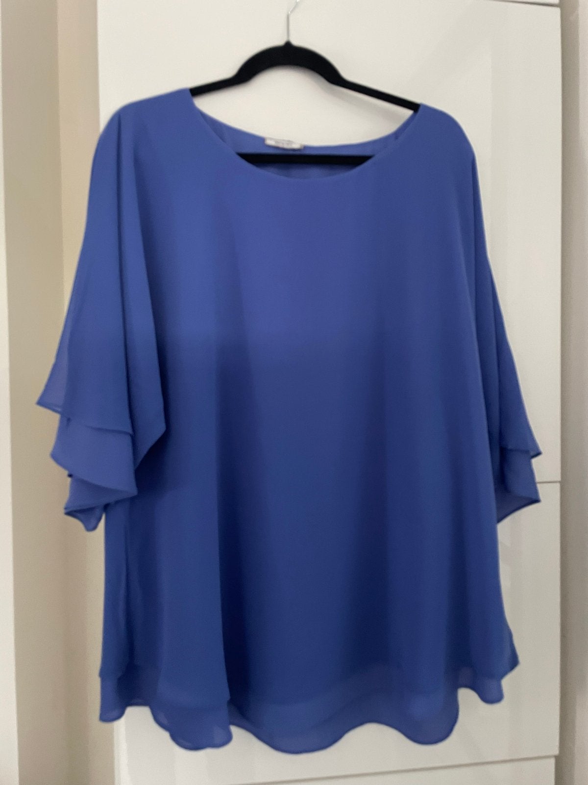 Elena Miro lavendelblauwe top maat 44, Kleding | Dames, Tops, Blauw, Maat 46/48 (XL) of groter, Ophalen of Verzenden, Zo goed als nieuw
