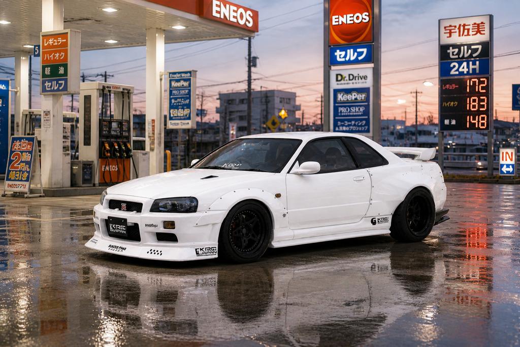 Otto Mobile OT1135 Nissan Skyline GT-R R34 KRC Body Kit, Hobby en Vrije tijd, Modelauto's | 1:18, Ophalen of Verzenden, Nieuw