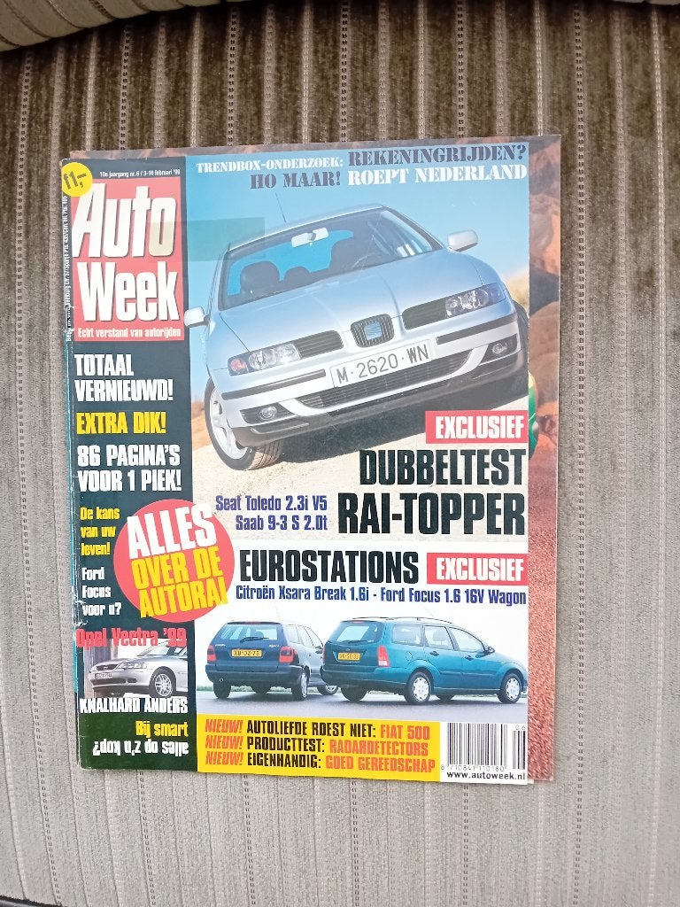 Auto Week nr. 6 - februari 1999, Ophalen, Gelezen, Algemeen