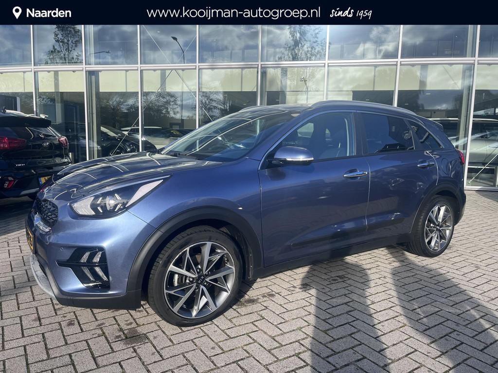 Kia Niro 1.6 GDi Hybrid DynamicPlusLine Navigatie | Lmv | St, Auto's, Kia, Gebruikt, Euro 6, 2 kWh, Blauw