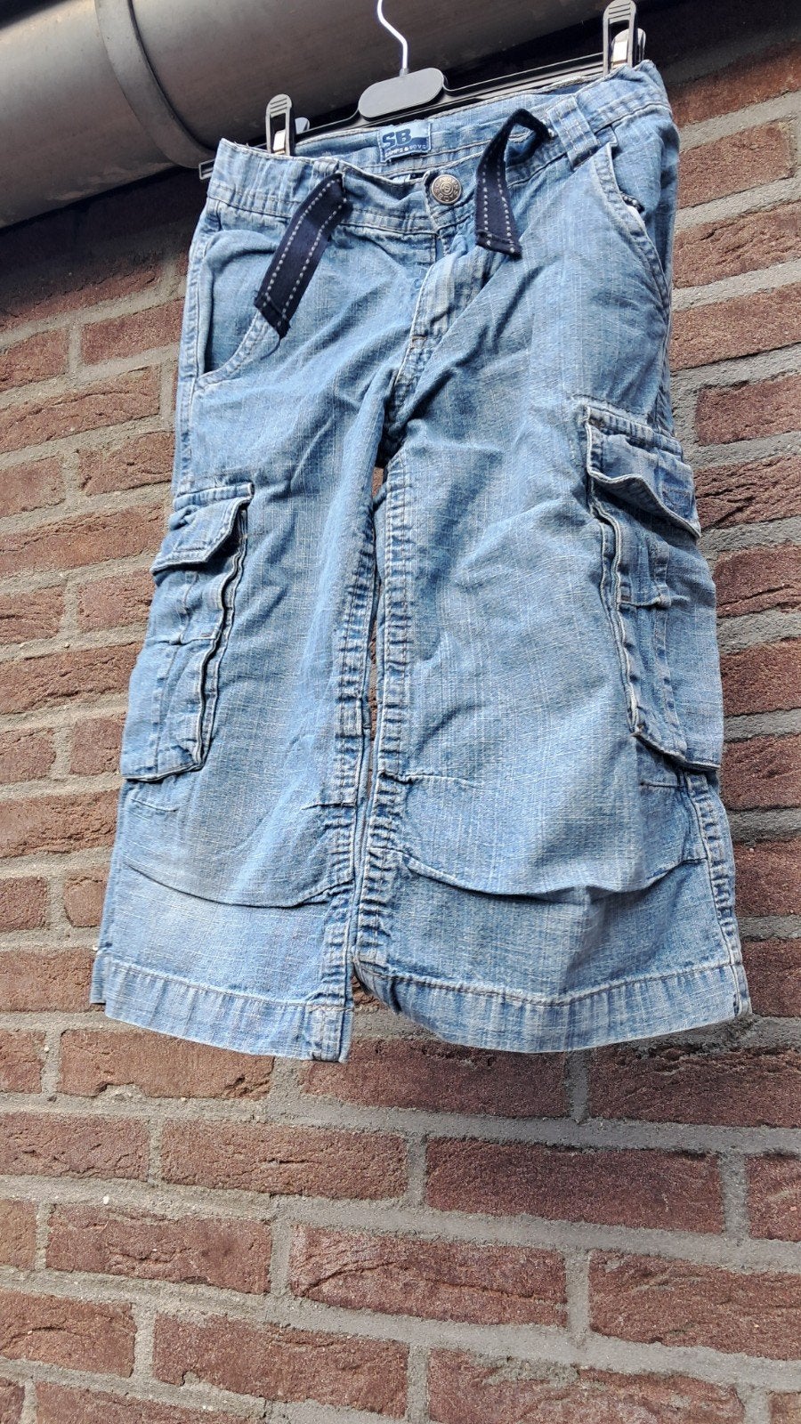 Stoere scamps & boys spijkerbroek maat 128. Verstelbaar, Ophalen of Verzenden, Scamps & Boys, Jongen, Broek