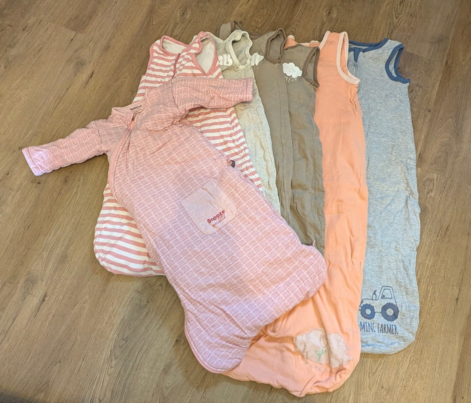 Slaapzakken pakket: Lupilu en Snoozebaby (maat 74-110), Gebruikt, Meerkleurig, Slaapzak, Overige merken