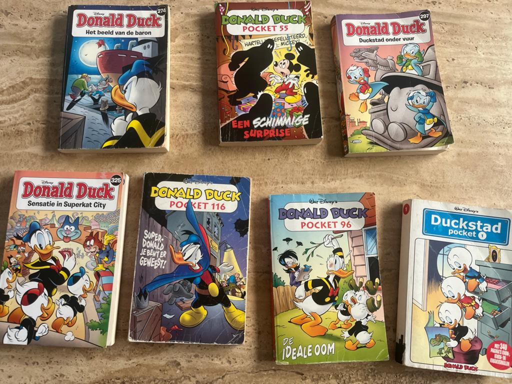 Donald Duck Pockets en Stripboeken - Diverse Nummers, Meerdere stripboeken, Ophalen of Verzenden, Gelezen