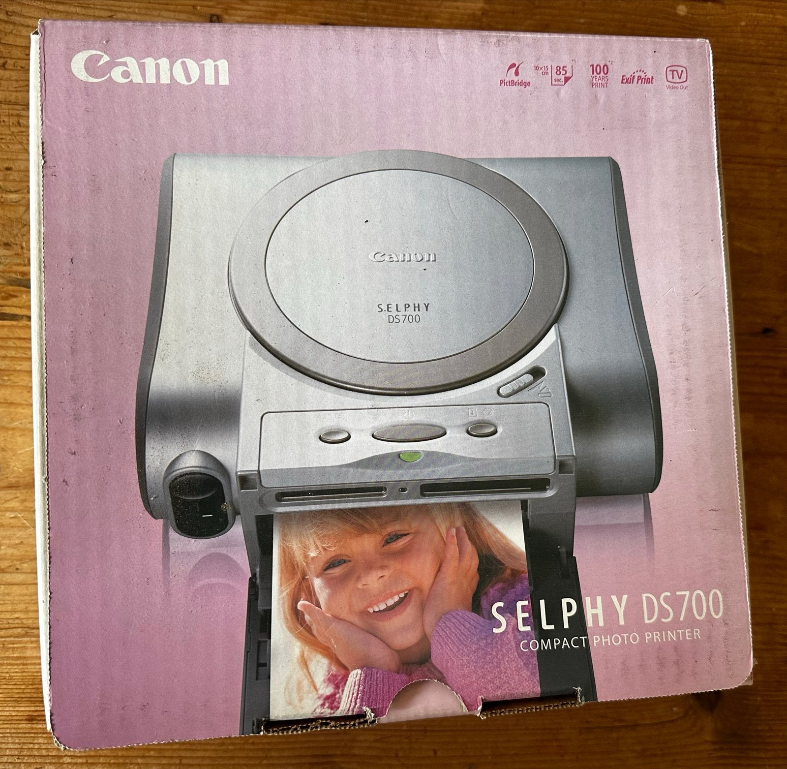 Canon Selphy DS700 Compacte Fotoprinter met Afstandsbedienin, Ophalen, Fotoprinter, PictBridge, Kleur printen