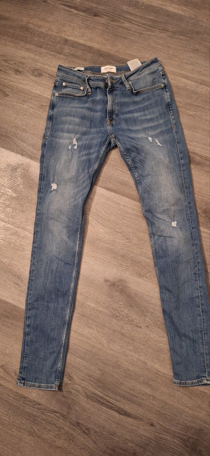 Zgan Jack & Jones Liam Skinny Jeans Maat 31-34. 25 euro, Blauw, Ophalen of Verzenden, Zo goed als nieuw, Jack&Jones