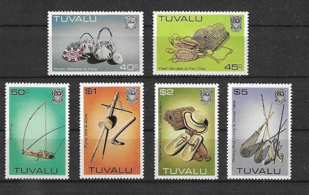 Tuvalu Michel 180-185 ongebruikt, Ophalen of Verzenden