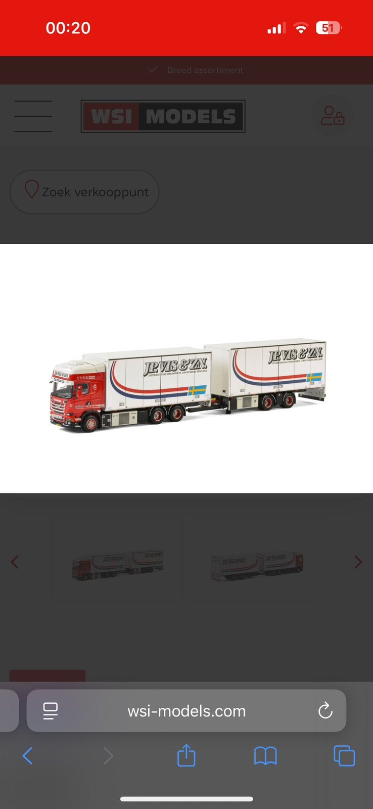 JP VIS modellen gezocht!, Ophalen of Verzenden, Zo goed als nieuw, Bus of Vrachtwagen, Wsi