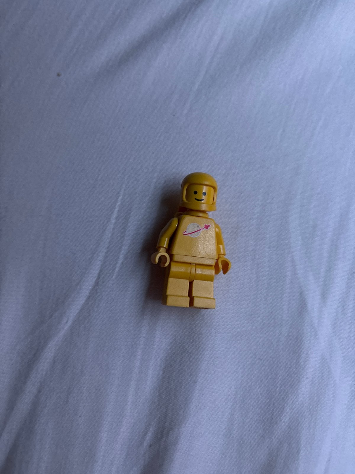 Gele Lego Classic Space Minifiguur met Lucht Tanks, Kinderen en Baby's, Verzenden, Gebruikt, Overige merken