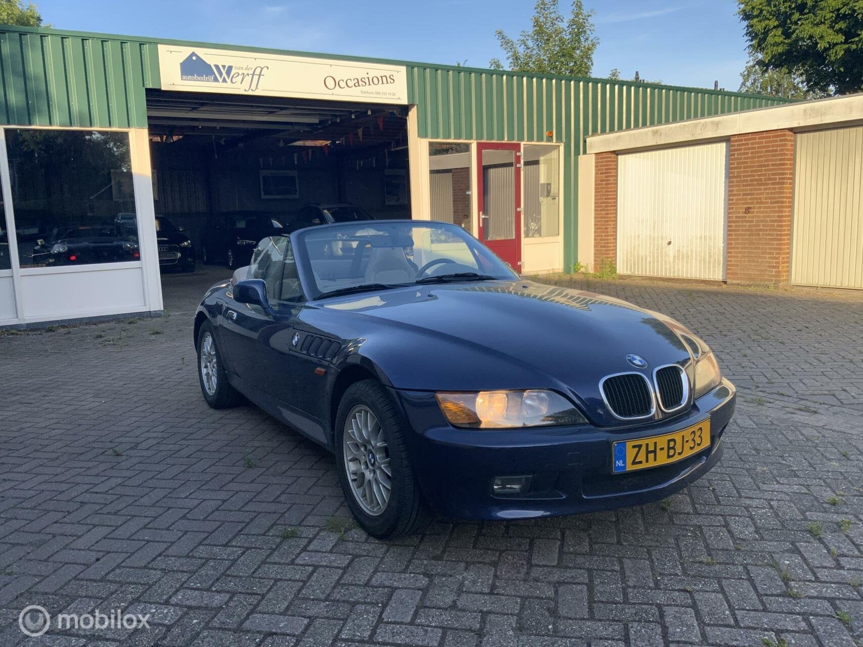BMW Z3 Roadster 1.8, LEER, HARD + SOFT TOP, Youngtimer, NAP,, Auto's, Euro 2, Achterwielaandrijving, Gebruikt, 4 cilinders