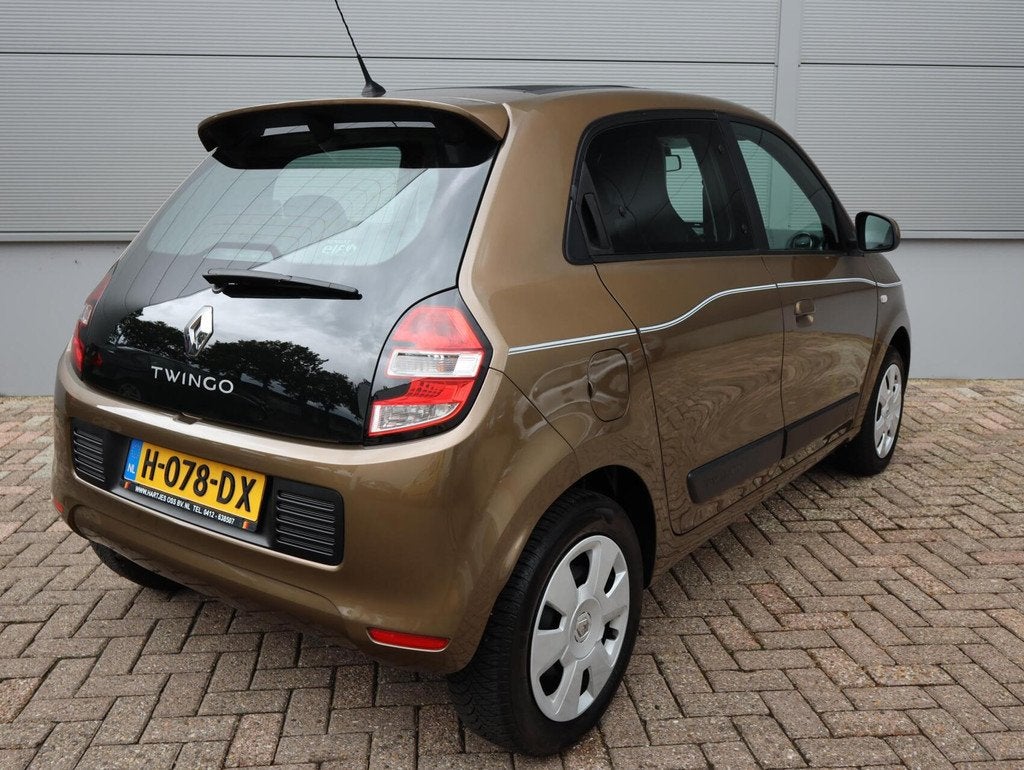 Renault Twingo 1.0 SCe Dynamique (Vol Opties) Cabrio dak, Auto's, Renault, Gebruikt, 4 stoelen, Stoelverwarming, Handgeschakeld